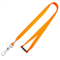 10mm Premium Stock Lanyards - Orange