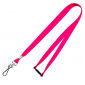 10mm Premium Stock Lanyards - Hot Pink