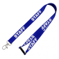 15mm Pre-Printed Staff Lanyards - Blue