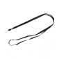 5mm Economy Stock Lanyards - Black