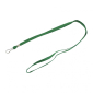 5mm Economy Stock Lanyards - Green