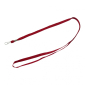 5mm Economy Stock Lanyards - Red