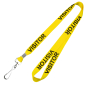 Visitor Lanyards - Yellow