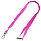 Trigger Clip Premium Stock Lanyards - Pink