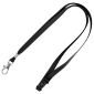 Trigger Clip Premium Stock Lanyards - Black