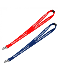 15mm Pre-Printed Hygiene Marshal Lanyards