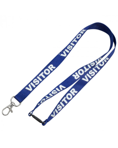 15mm Pre-Printed Visitor Lanyards