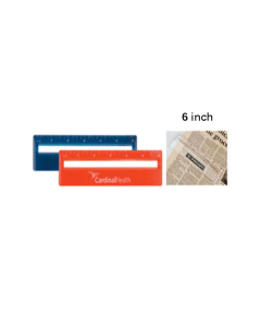 15cm Ruler with Colour and Magnifying