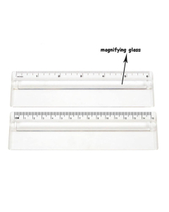 15cm Ruler Magnifying