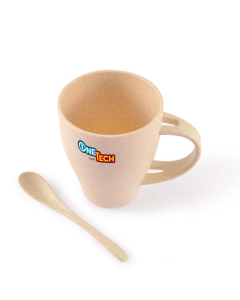 Avenue Wheat Fibre Cup and Spoon