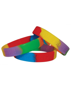 Vibra Colour Silicone Wrist Band