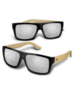 Maui Mirror Lens Sunglasses - Bamboo