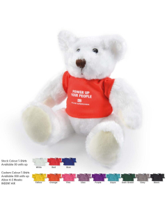 Frosty Plush Teddy Bear