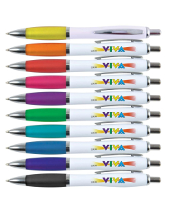 Viva Pen - White Barrel