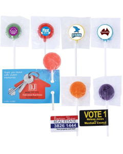 Assorted Colour Lollipops