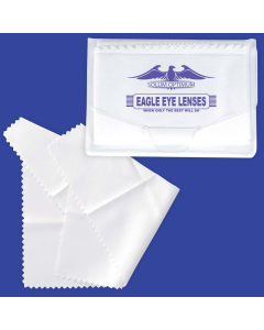 White Microfibre Lens Cloth