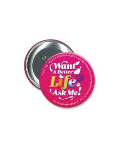 Button Badge Round - 90mm