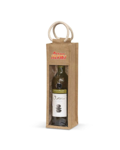 Serena Jute Wine Carrier