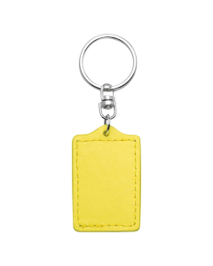 Bonded Leather Keyring