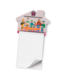 Magnetic House Memo Pad - A7