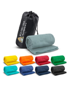 Glasgow Fleece Blanket in Carry Bag