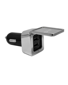 Dual Square Metal Car Charger