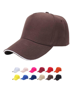 Nevaso 5 Panel Heavy Cotton Sandwich Cap