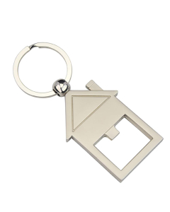 House Bottle Opener Key Ring