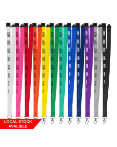 Polyester Lanyards – 20mm (Local Stock)