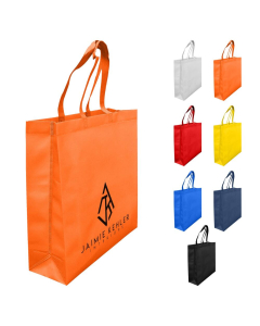 Laminated Non Woven Bag with Large Gusset