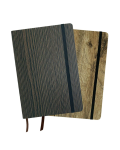 A5 Wood Look Notebook