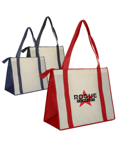 Non Woven Large Zipped Shopping Bag