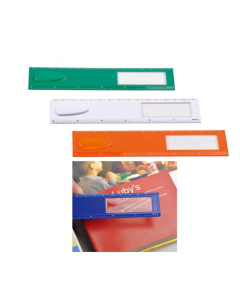 Ruler with Magnifying and Bookmark