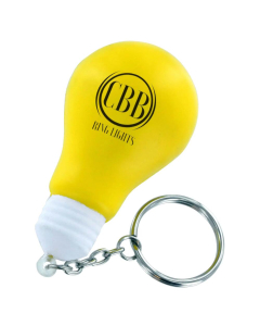 Stress Lighting Blub Key Ring