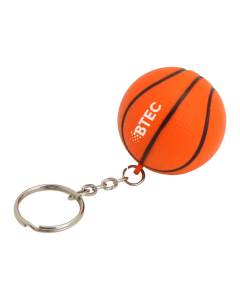 Stress Basketball Key Ring