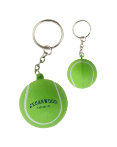 Stress Tennis Ball Key Ring