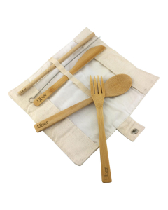 Bamboo Utensils Set