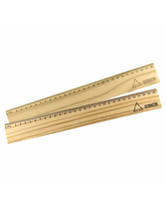 Wood Ruler 30cm