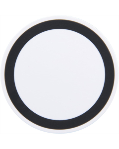 Freal Wireless Charging Pad, White/Solid Black