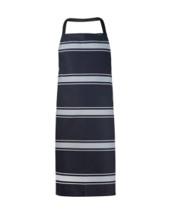 Chefscraft- FULL BIB BUTCHERS STRIPE APRON