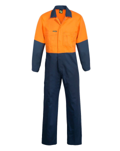 HI VIS TWO TONE COVERALLS