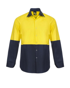 HI VIS TWO TONE LS SHIRT