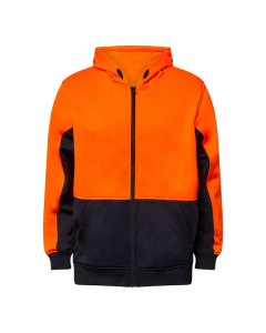 HI VIS HOODIE W/ZIP