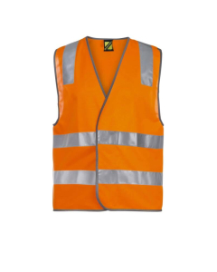 ADULT HI VIS VEST WITH TAPE