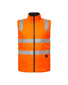 HI VIS REVERSIBLE VEST W/TAPE