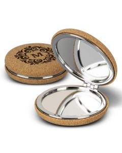 Cork Compact Mirror