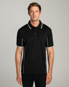 Mens Patriot Black Polo