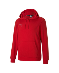 Puma Team Goal Causal Hoodie Red