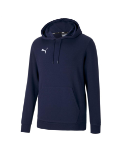 Puma Team Goal Causal Hoodie Navy