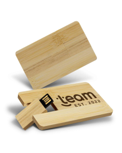 Bamboo Credit Card Flash Drive 8GB